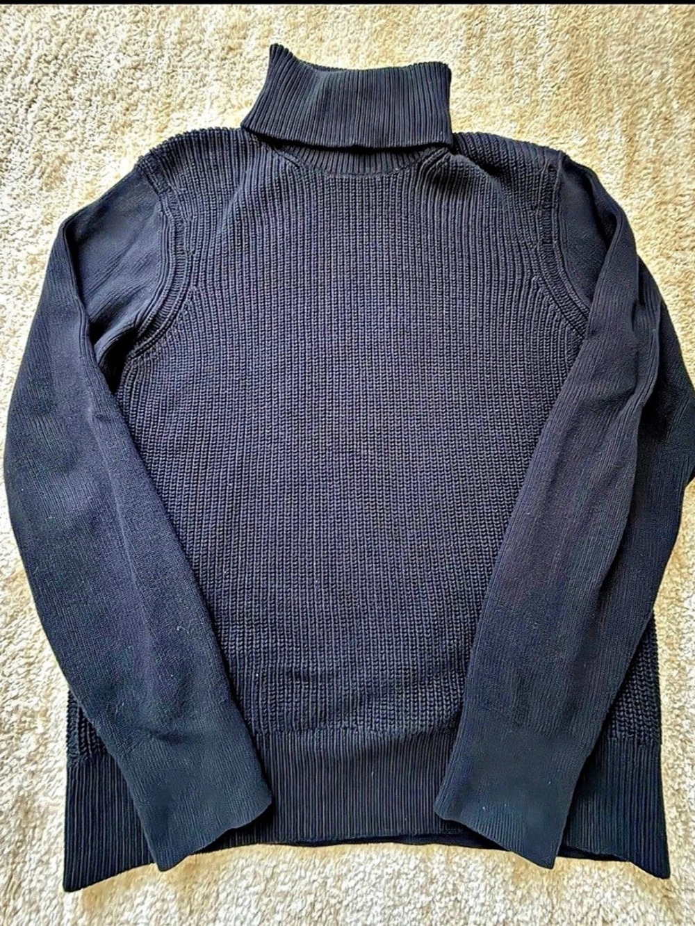 AllSaints Rothay Funnel Wool Funnel Neck Sweater Size Medium